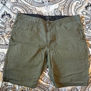 Fox Men's Green Flat Front Shorts